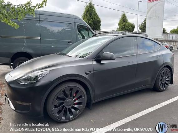 TESLA MODEL Y 2022 7SAYGDEF2NF508730 image